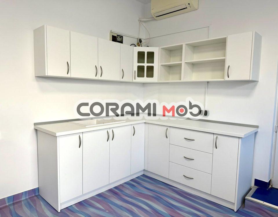 Mobilă la comandă BUCĂTĂRIE structură din PAL cu fronturi MDF Suceava